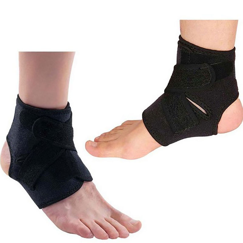 Ankle Brace Support - New Adjustable Sports Compression Elastic Ankle