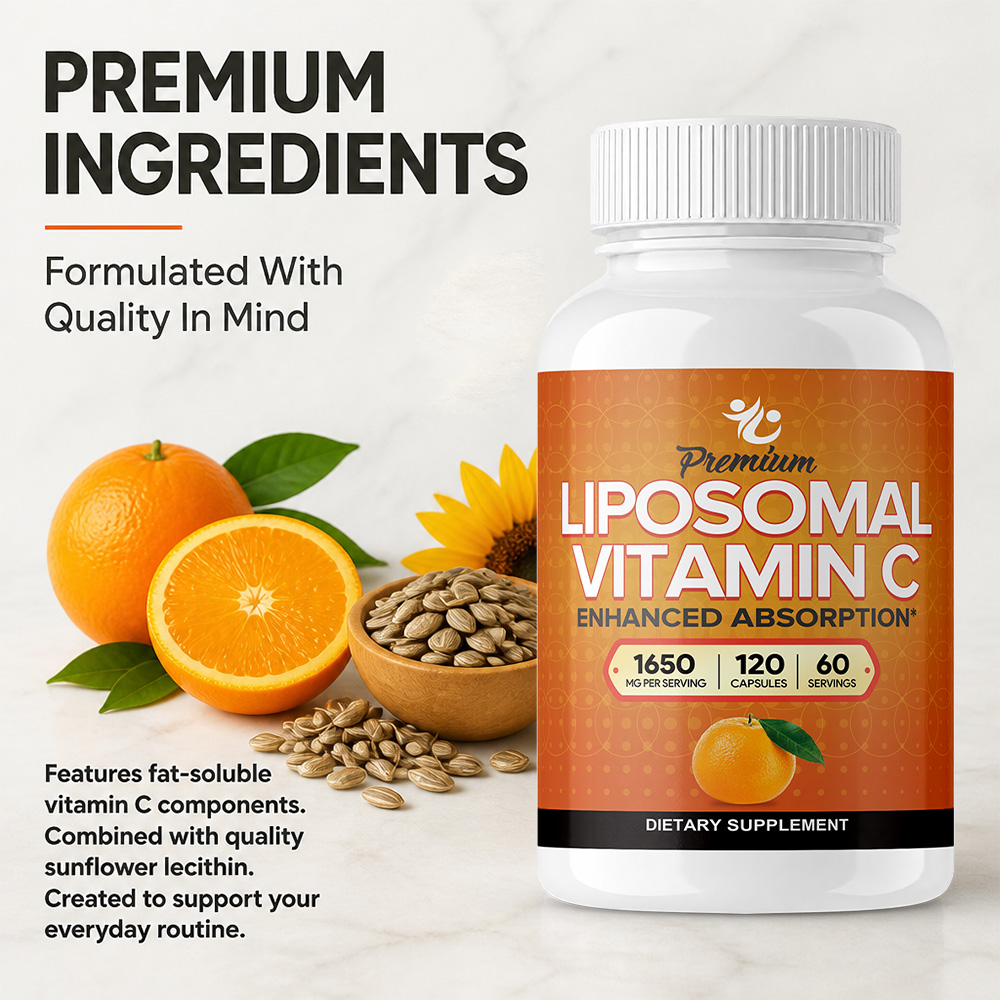 Liposomal Vitamin C Capsules 1 - огляд і ціна Health Wellness Vitamins