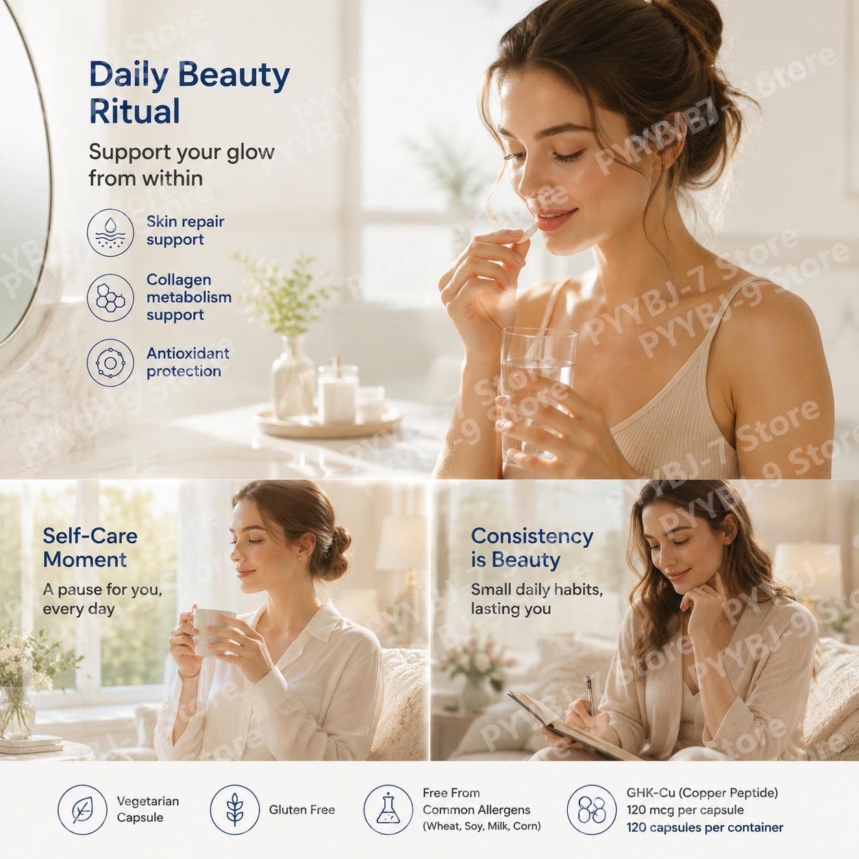 GHK-Cu Copper Peptide Suppleme - огляд і ціна Health Wellness & Psychology