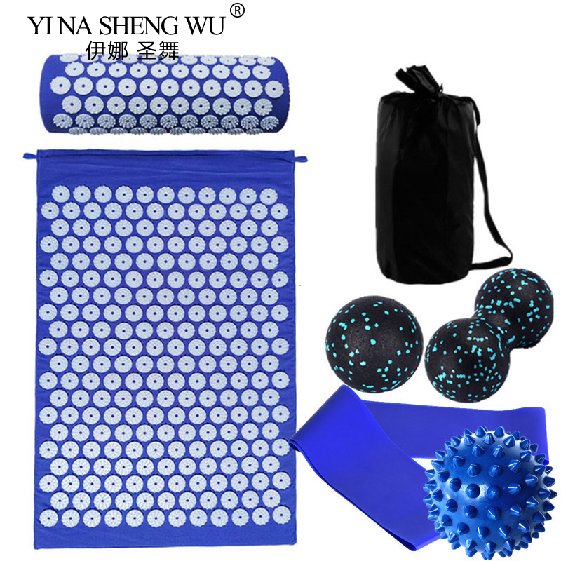 7 Pcs Set Massager Cushion Acu - огляд і ціна Acupressure Mat Set