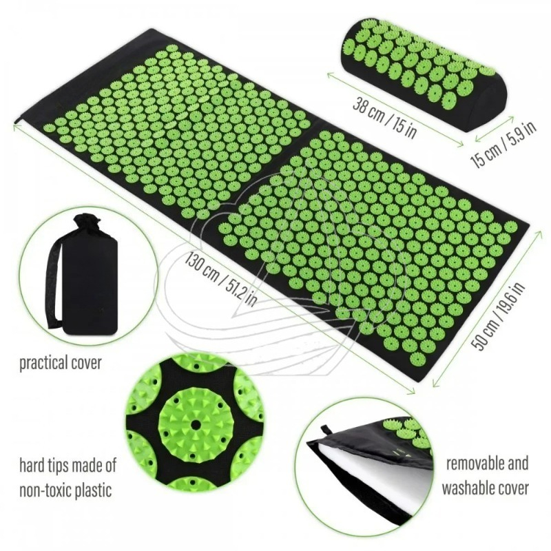 Lotus Sponge Acupressure Mat S - огляд і ціна Acupressure Mat Set