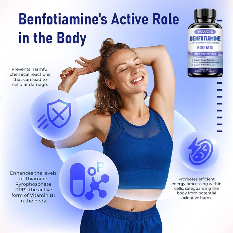 Benfotiamine Capsules, with Fa - огляд і ціна Health Wellness Vitamins