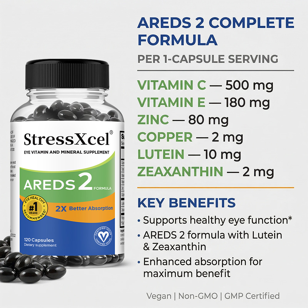 AREDS 2 Eye Capsules, Lutein & - огляд і ціна Health Wellness Vitamins