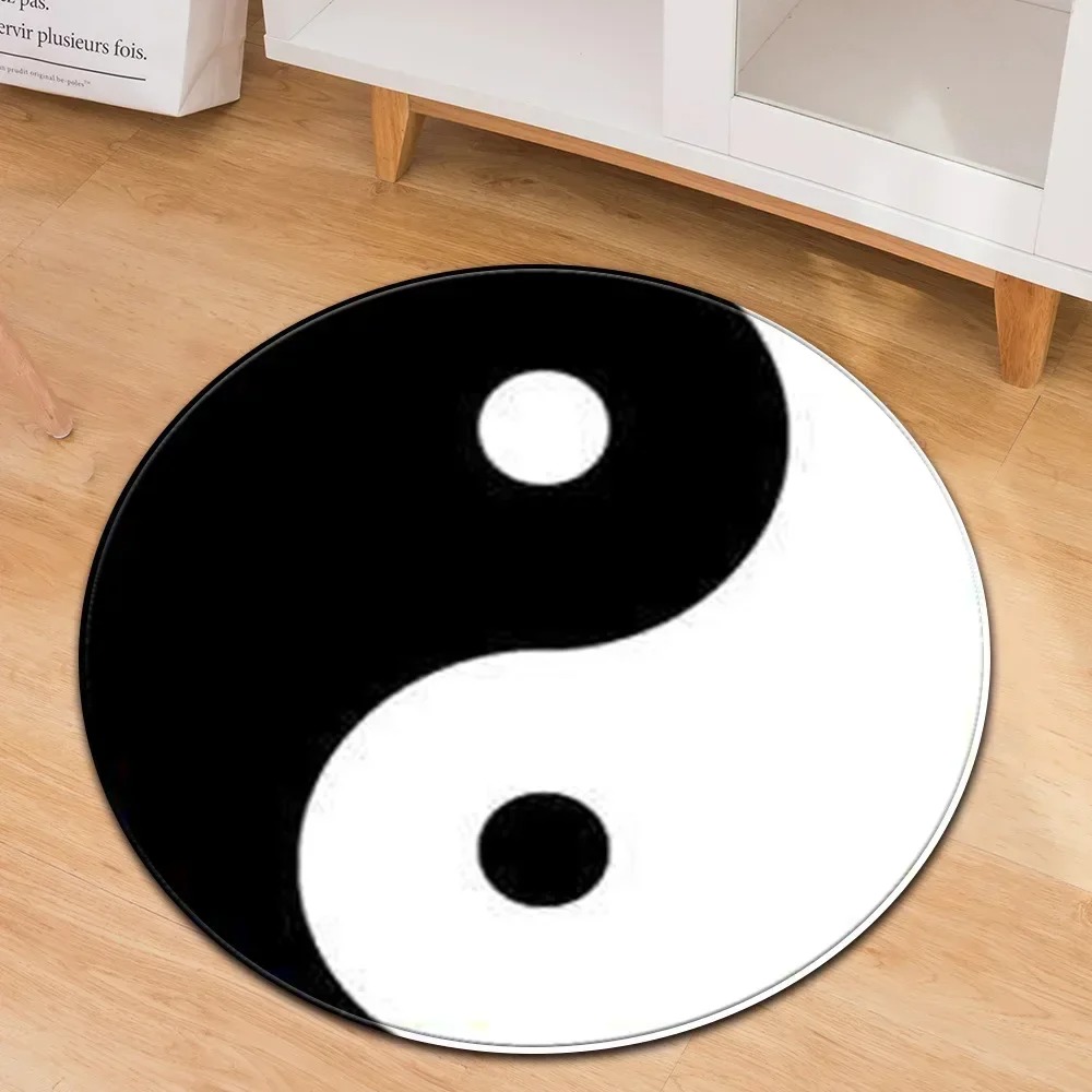 Yin Yang Taiji Round Rug Flowe - огляд і ціна Acupressure Mat Set