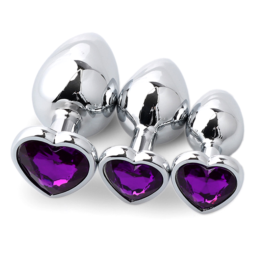 3PCS Metal Anal Plugs for Coup - огляд і ціна Health Wellness & Psychology