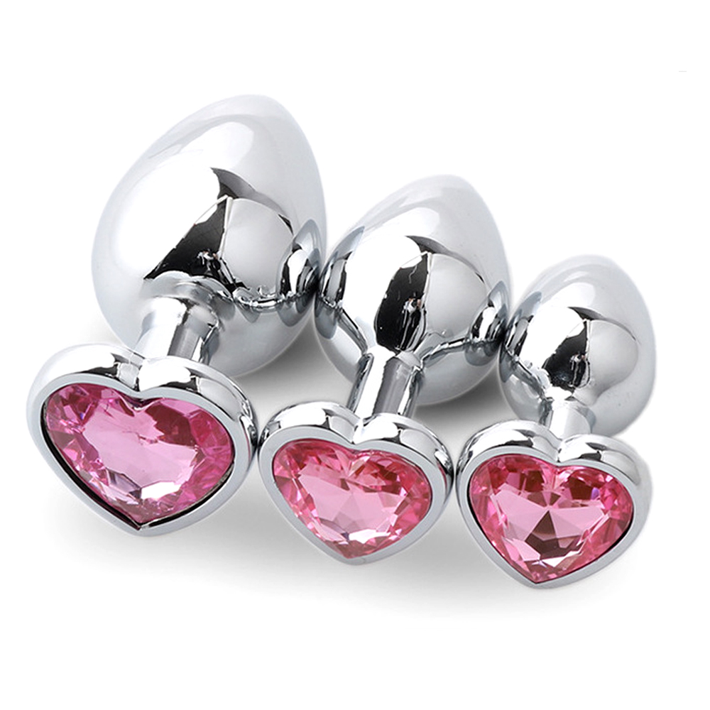 3PCS Metal Anal Plugs for Coup - огляд і ціна Health Wellness & Psychology