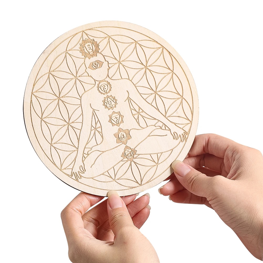 15CM Laser Engraving 7 Chakra  - огляд і ціна Acupressure Mat Set