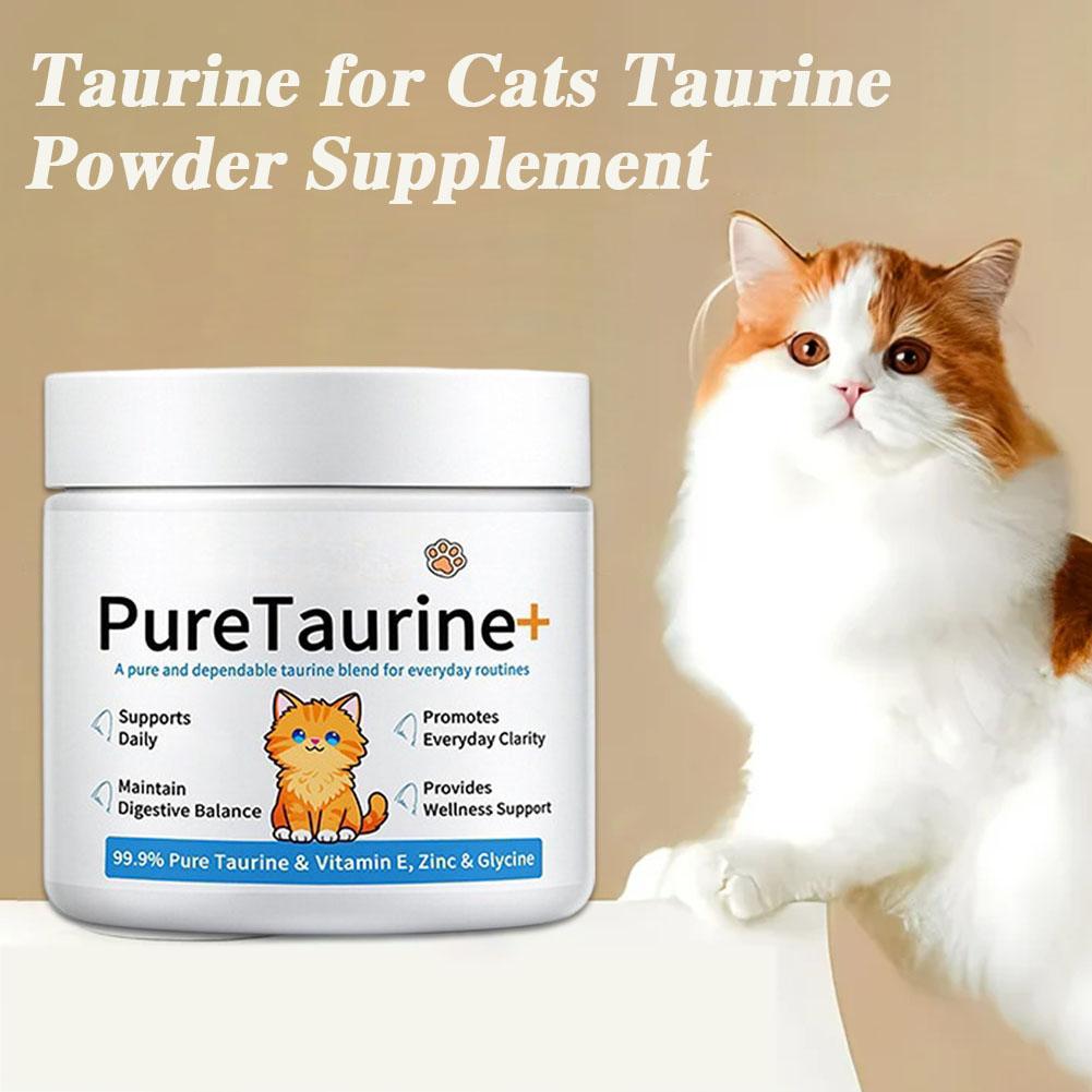 Pure Taurine Powder For Cats A - огляд і ціна Health Wellness Vitamins