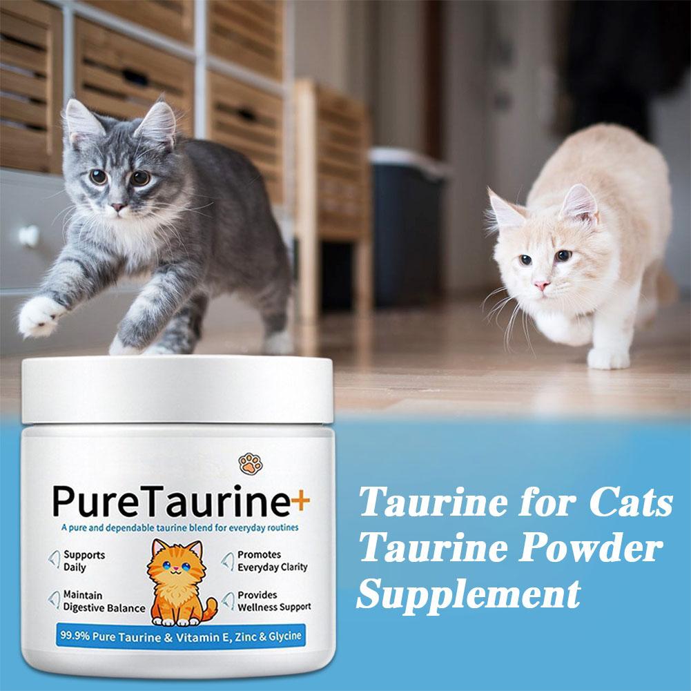 Pure Taurine Powder For Cats A - огляд і ціна Health Wellness Vitamins